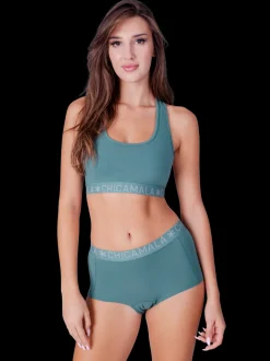Dames 2-pack Boxershorts Effen