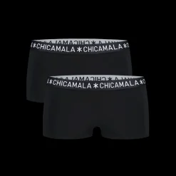 Dames 2-pack Boxershorts Effen