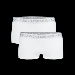 Dames 2-pack Boxershorts Effen