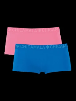 Dames 2-pack Boxershorts Effen