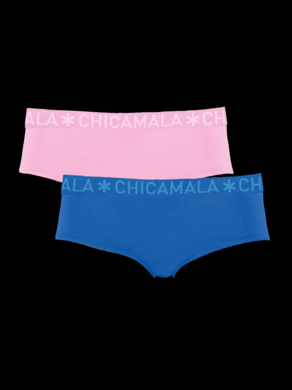 Dames 2-pack Briefs Effen