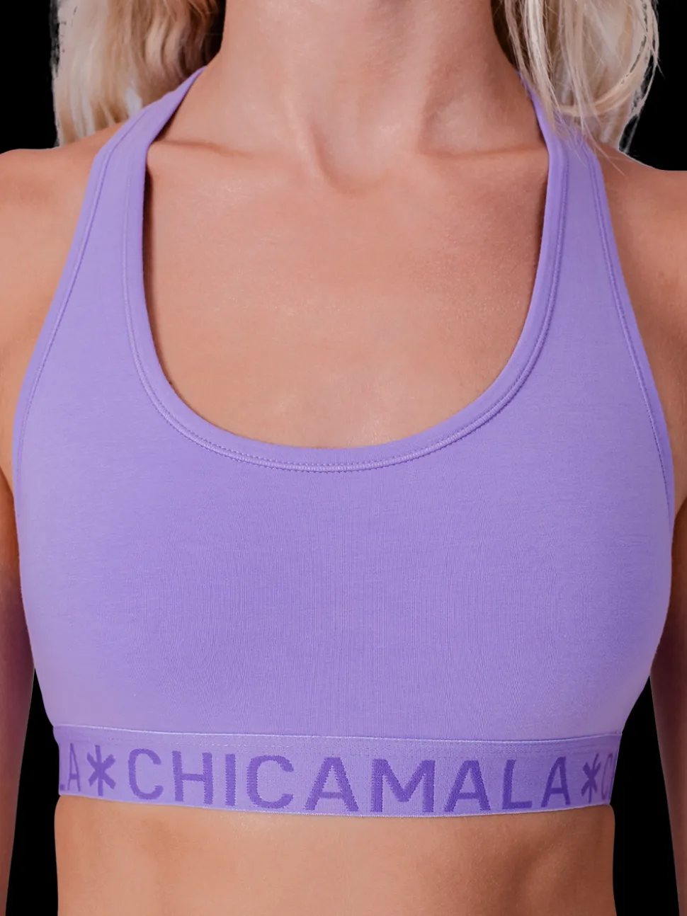 Dames 1-pack Racerback Effen