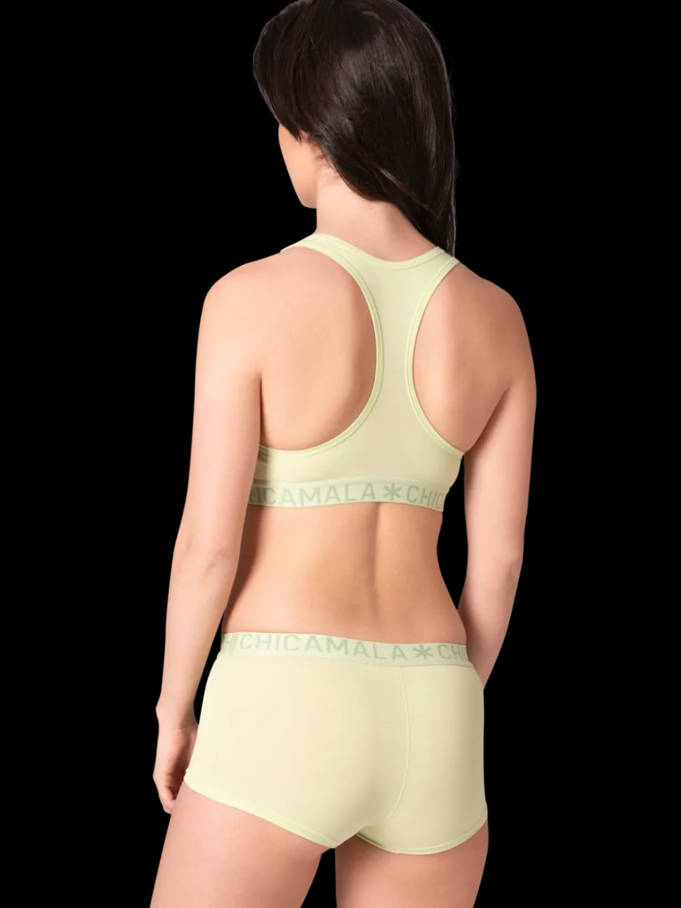 Dames 1-pack Racerback Effen