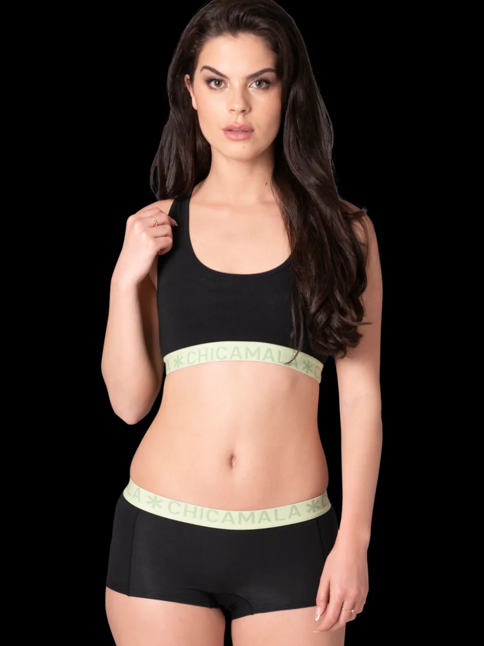 Dames 1-pack Racerback Effen