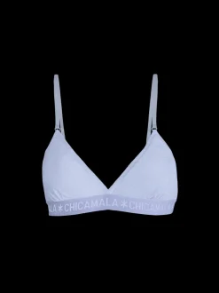 Dames 1-pack Triangle Top Effen