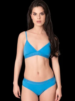 Dames 1-pack Triangle Top Effen