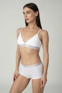 Dames 1-pack Triangle Top Effen