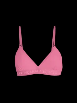 Dames 1-pack Triangle Top Effen