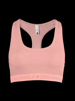 Dames Racerback Effen Pastelc