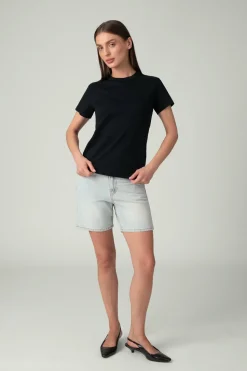 Dames T-Shirt Zwart