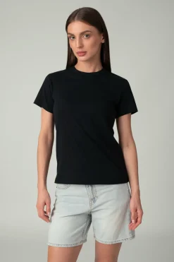 Dames T-Shirt Zwart