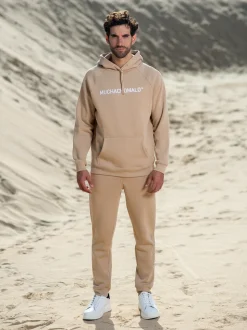 Heren Hoodie Beige