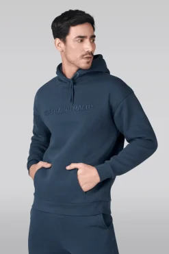 Heren Hoodie Blauw