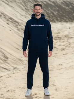 Heren Hoodie Blauw