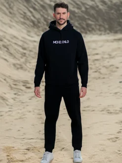 Heren Hoodie Zwart