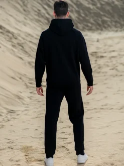 Heren Hoodie Zwart