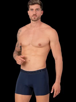 Heren 2-pack Bamboe Boxershorts Effen