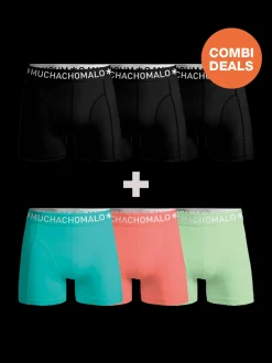Heren 3+3-pack Boxershorts