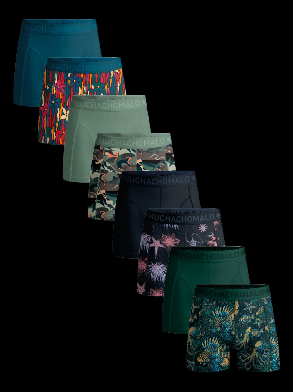 Heren 8-pack Boxershorts