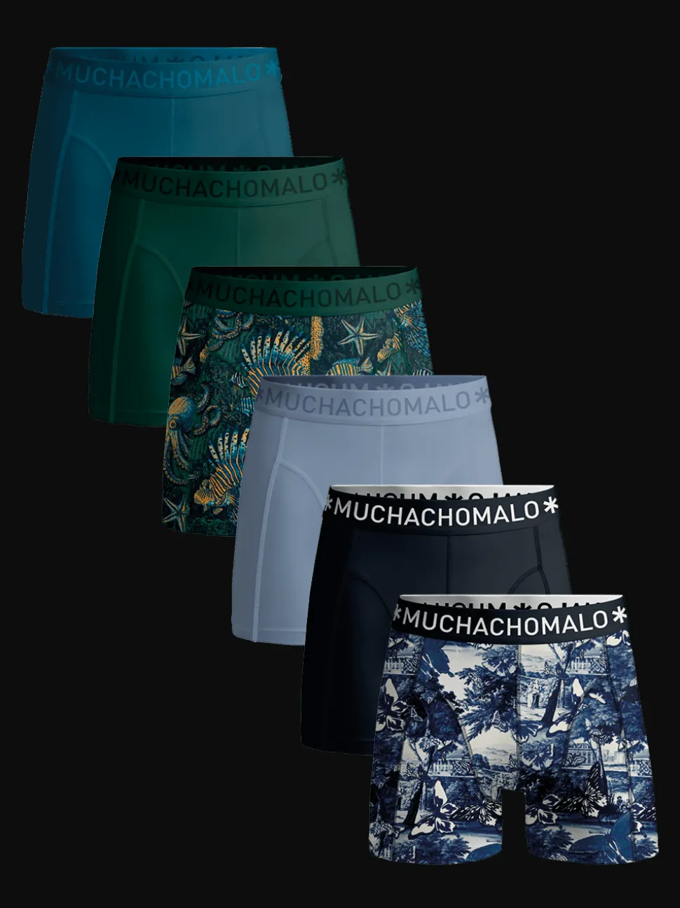 Heren 6-pack Boxershorts