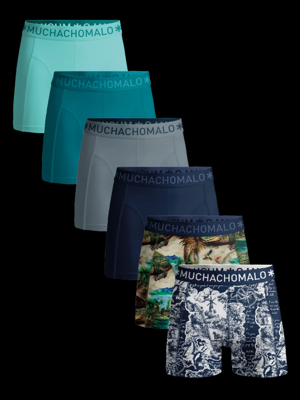 Heren 6-pack Boxershorts
