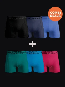 Heren 3+3-pack Boxershorts