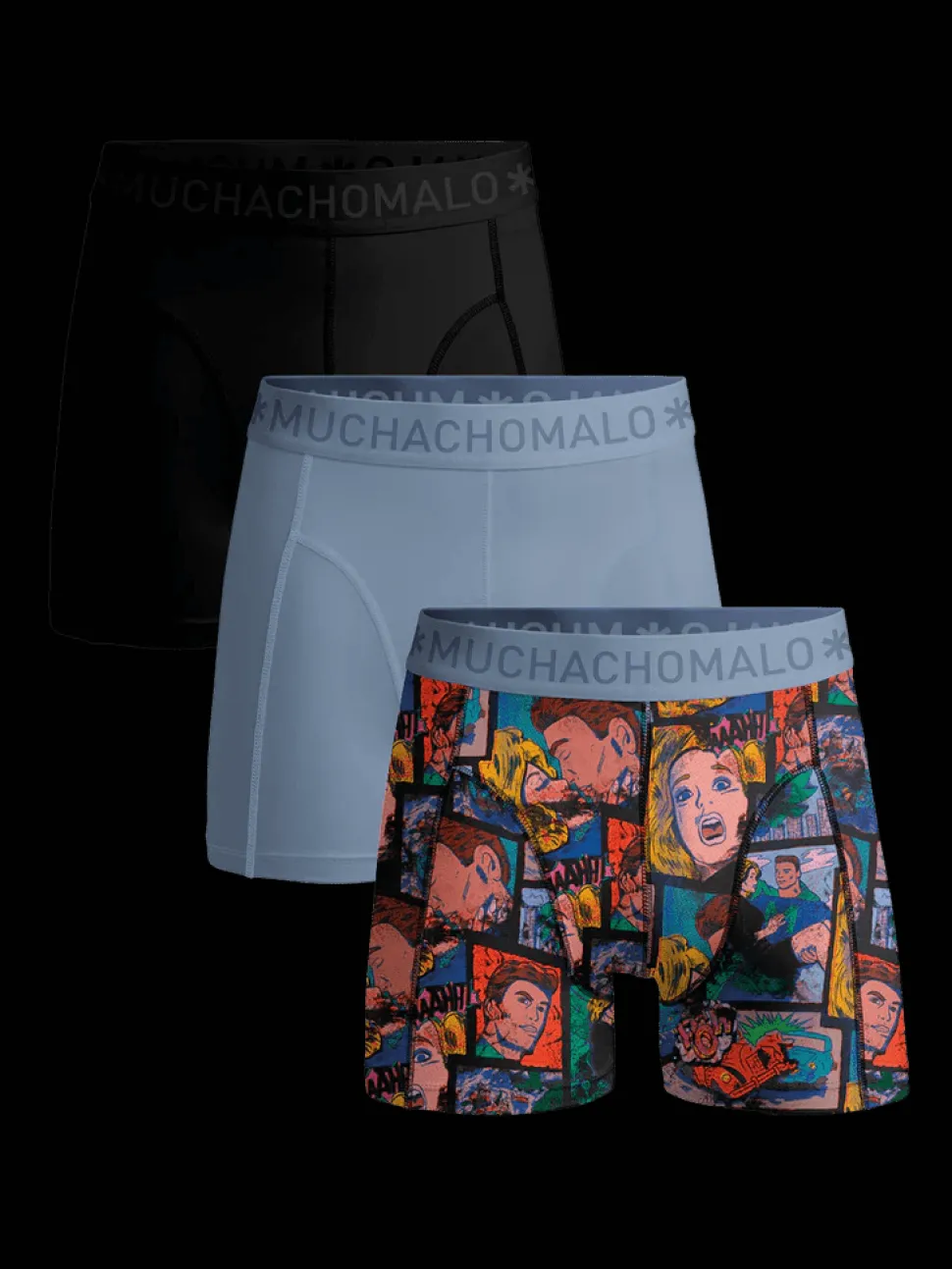 Heren 3-pack Boxershorts