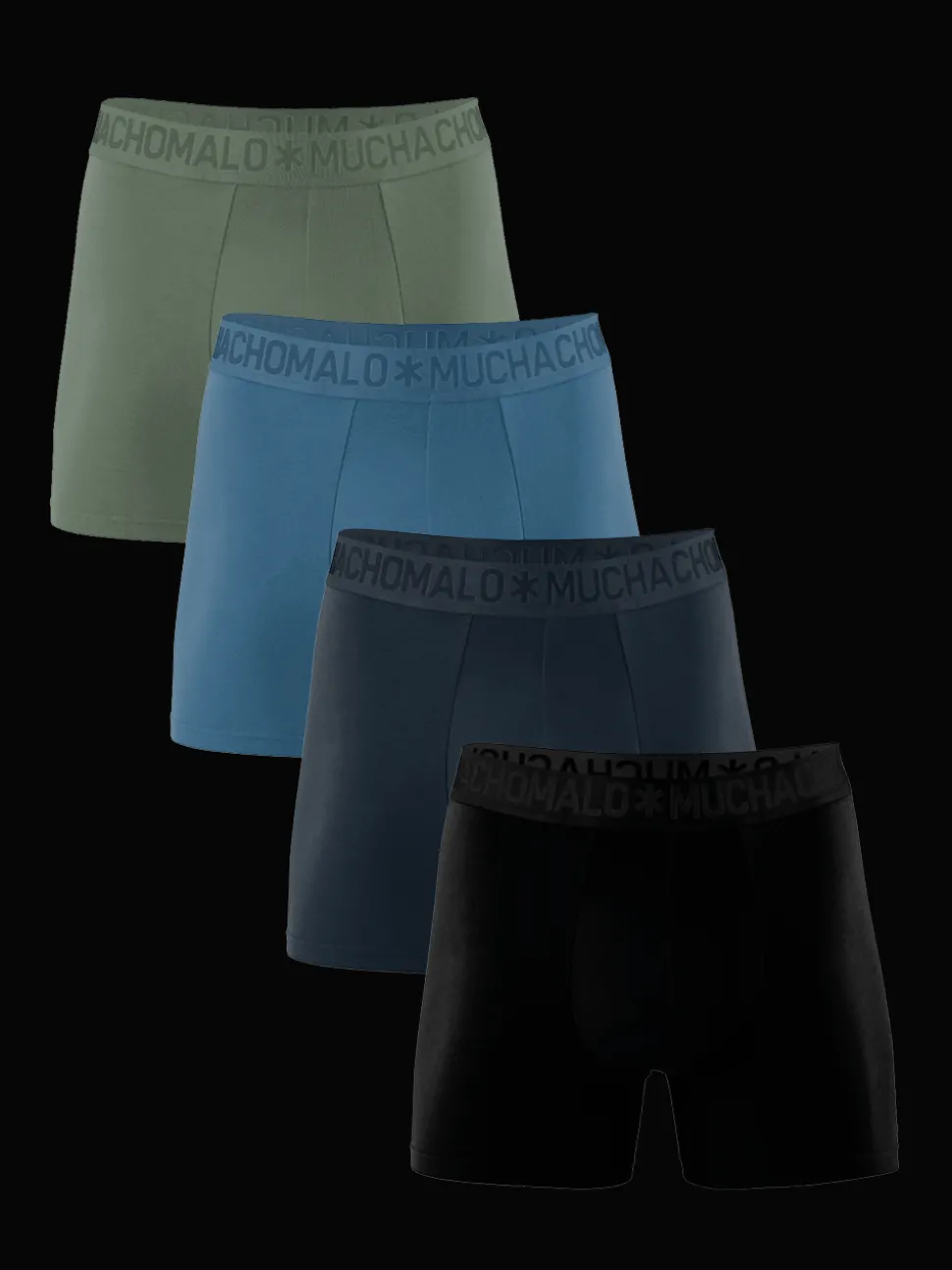 Heren 4-pack Boxershorts Bamboe