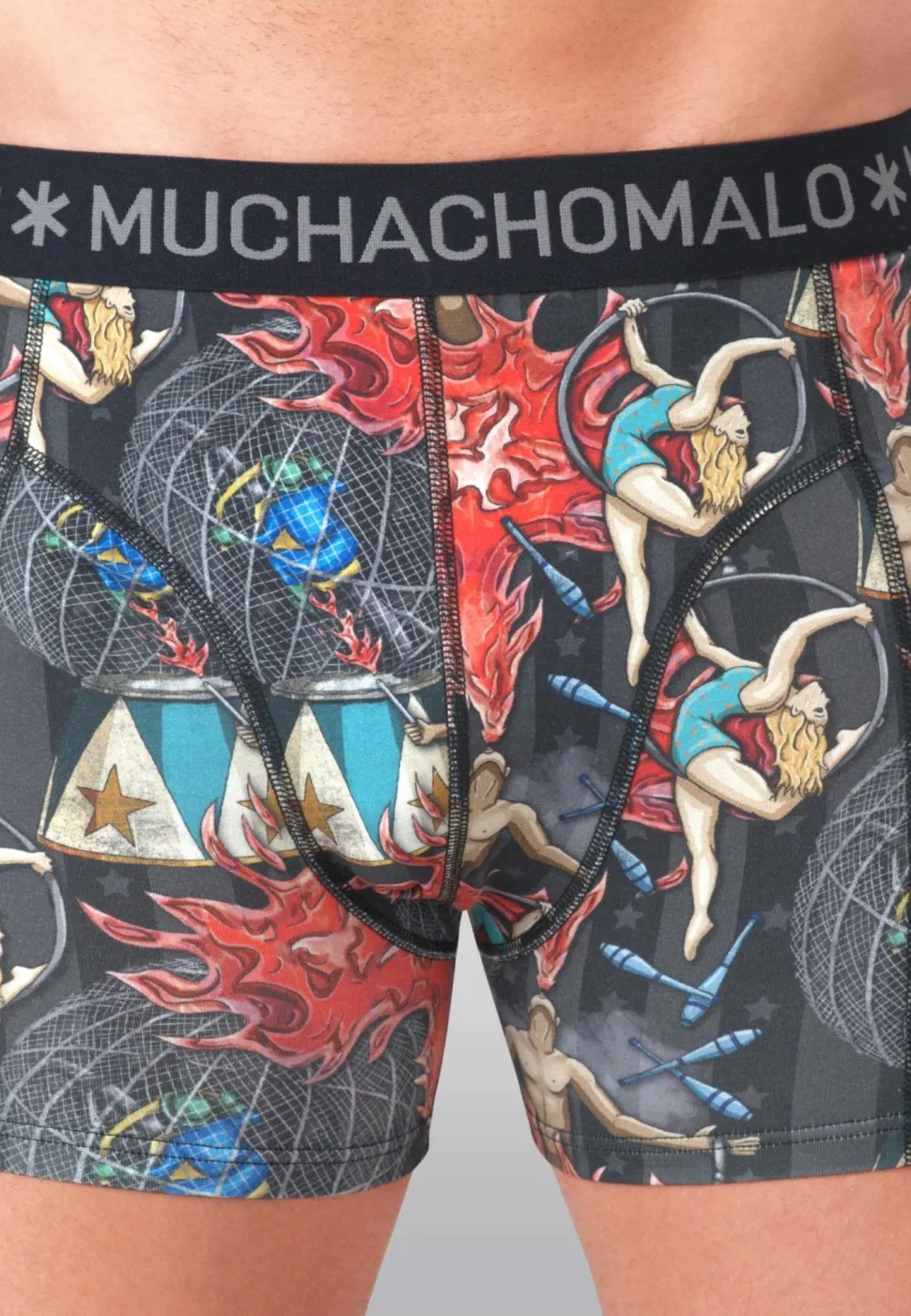 Heren 2-pack Boxershorts Circus