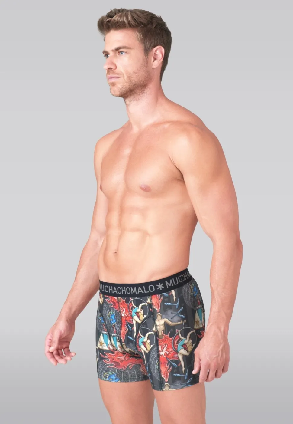 Heren 2-pack Boxershorts Circus