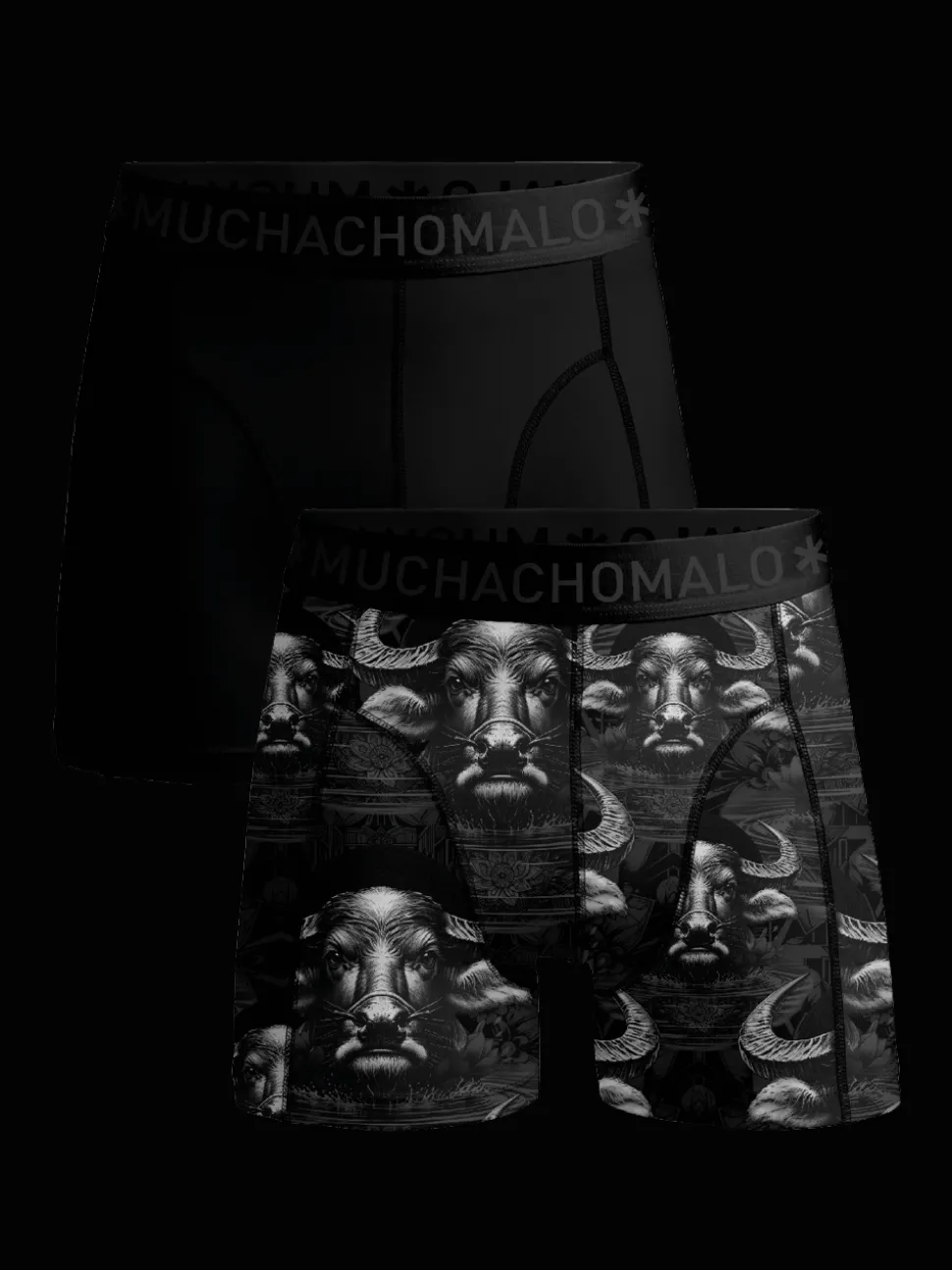 Heren 2-pack Boxershorts Cotton Modal