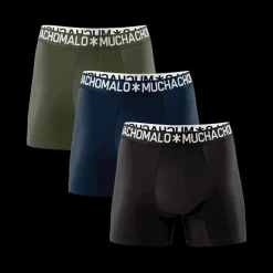 Heren 3-pack Boxershorts Effen Licht Katoen