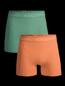 Heren 2-pack Boxershorts Effen