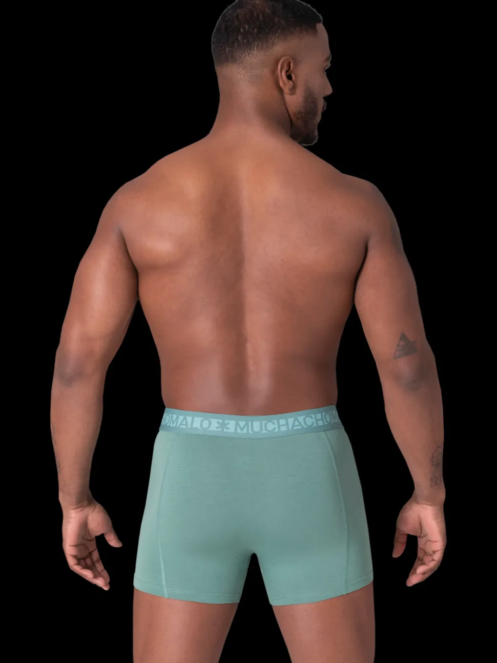 Heren 2-pack Boxershorts Effen