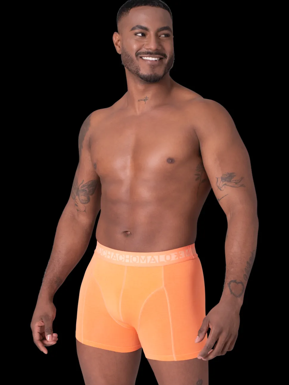 Heren 2-pack Boxershorts Effen
