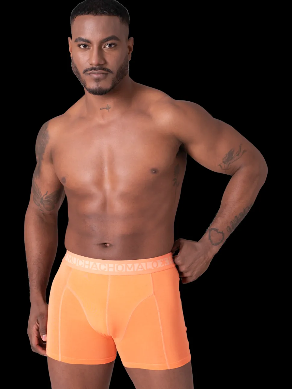 Heren 2-pack Boxershorts Effen