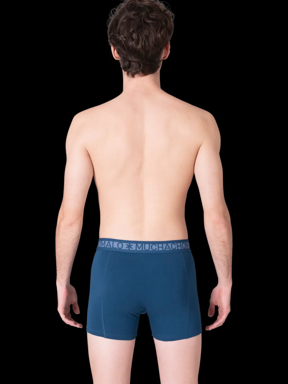 Heren 2-pack Boxershorts Effen
