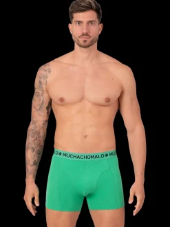 Heren 3-pack Boxershorts Effen