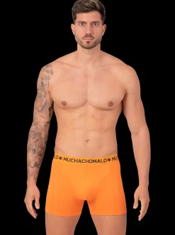 Heren 3-pack Boxershorts Effen