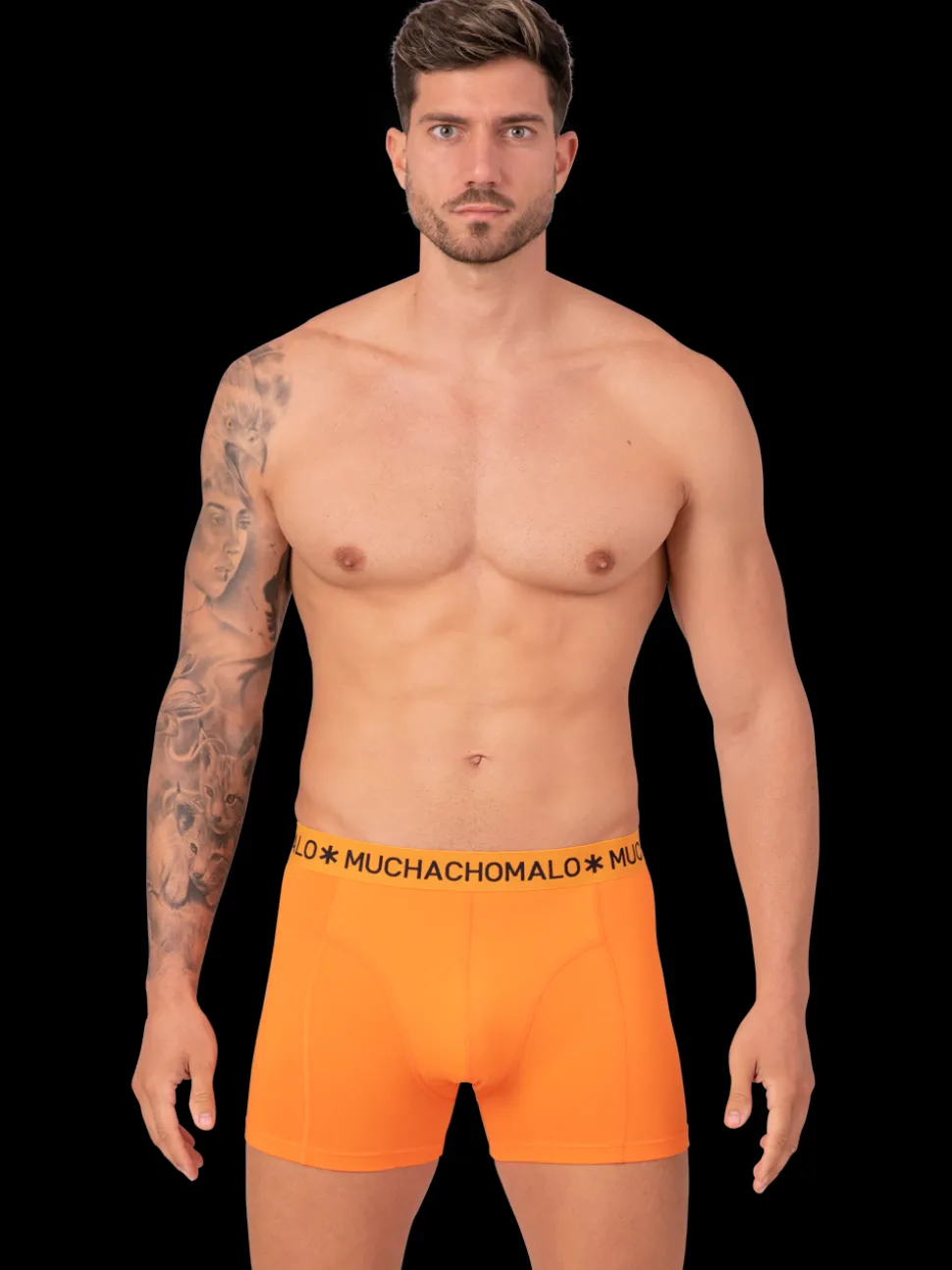 Heren 3-pack Boxershorts Effen