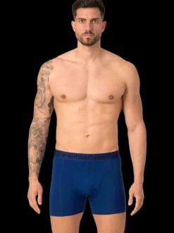 Heren 2-pack Boxershorts Effen