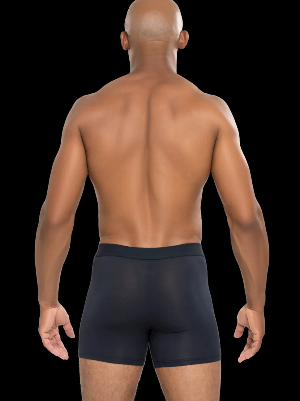 Heren 2-pack Boxershorts Effen