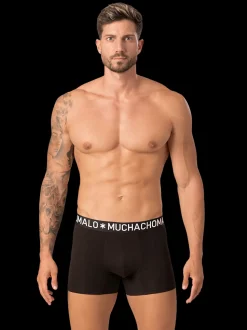 Heren 2-pack Boxershorts Effen Licht Katoen
