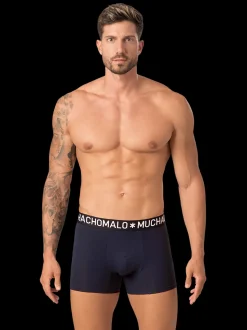 Heren 2-pack Boxershorts Effen Licht Katoen
