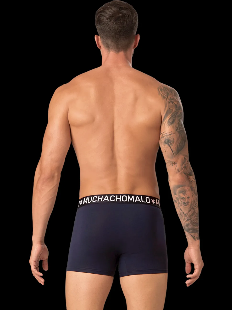 Heren 2-pack Boxershorts Effen Licht Katoen
