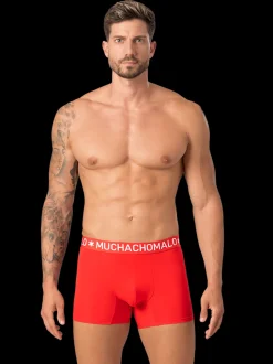 Heren 3-pack Boxershorts Effen Licht Katoen