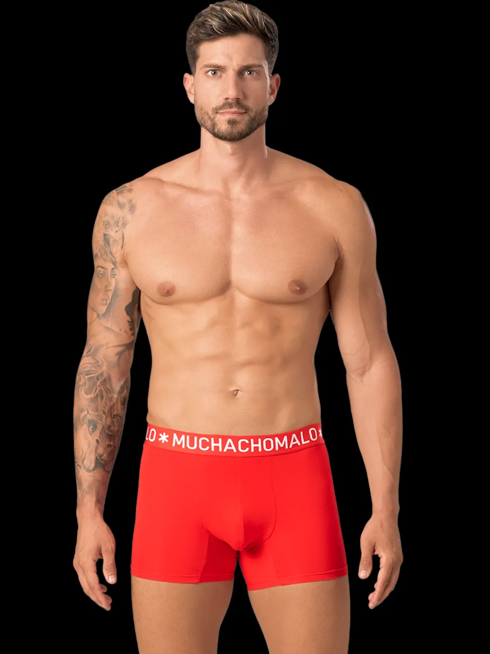 Heren 3-pack Boxershorts Effen Licht Katoen