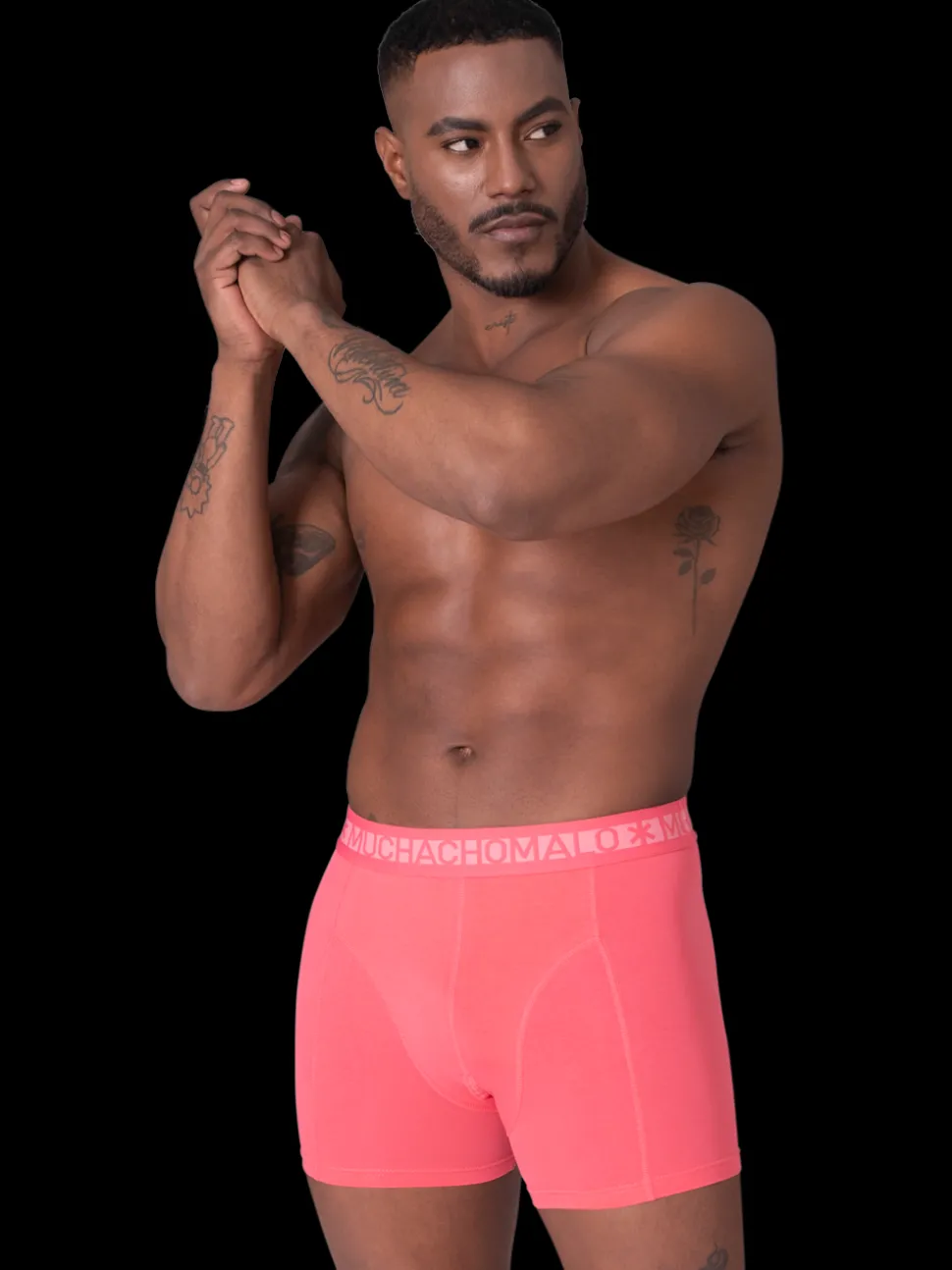 Heren 2-pack Boxershorts Effen