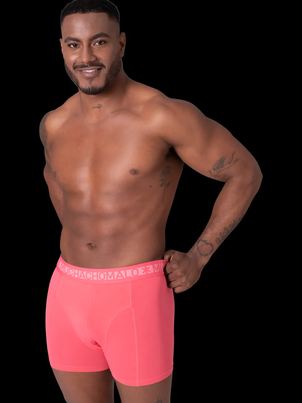 Heren 2-pack Boxershorts Effen