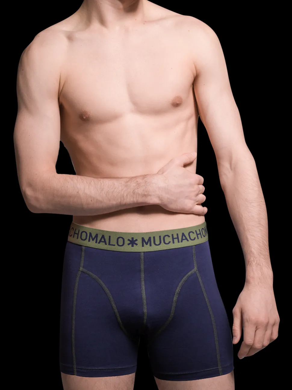 Heren 3-pack Boxershorts Effen